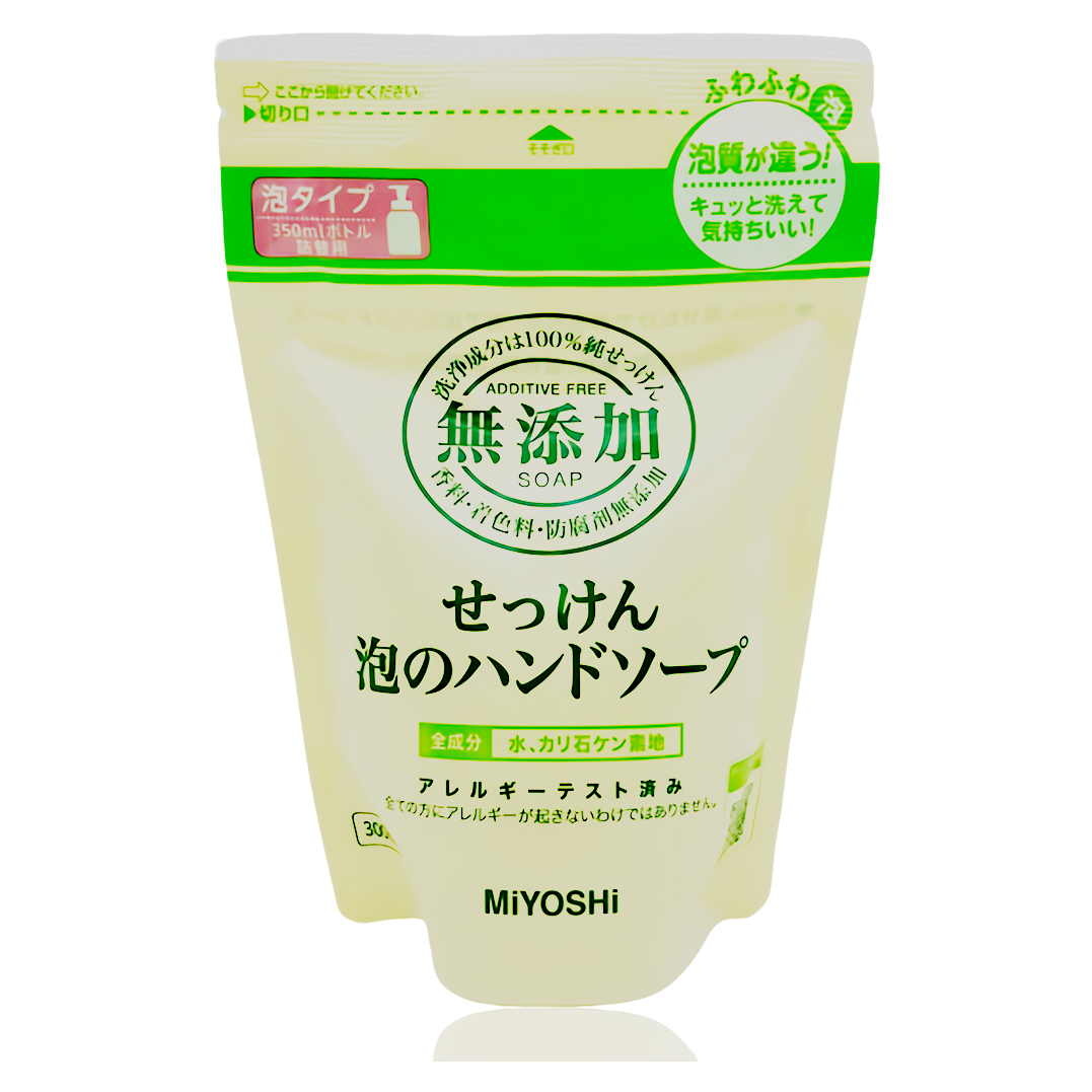 (補充)MIYOSHI無添加泡沫洗手乳300ML