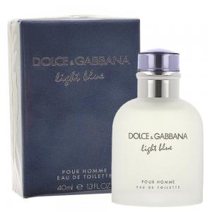 DOLCE&GABBANA LIGHT BLUE 淺藍男性淡香水40ML