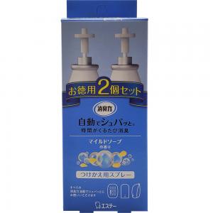 ST(溫和皂香)自動消臭芳香噴霧補充瓶組