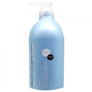 熊野油脂KUMANO(淺藍)洗潤2合一洗髮乳1000ML