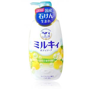 牛乳石鹼 美肌保濕沐浴乳(柚香)550ML