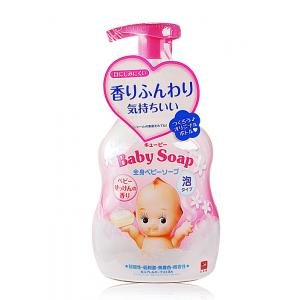 日本製Q比造型泡沫沐浴乳