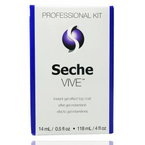 Seche VIVE快乾亮油+補充瓶組14ML+118ML