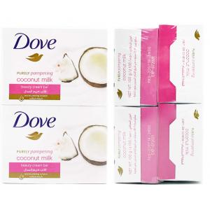 DOVE(椰奶)乳霜香皂100G*4
