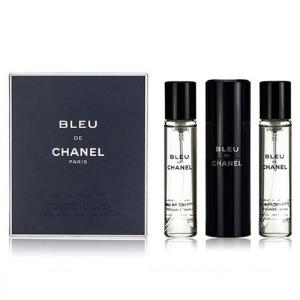 (航空版)CHANEL BLEU蔚藍隨身男士淡香水3*20ML