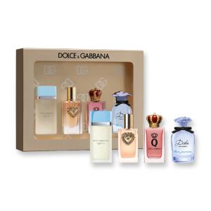 DOLCE & GABBANA 燦金女性香氛探索4入禮盒