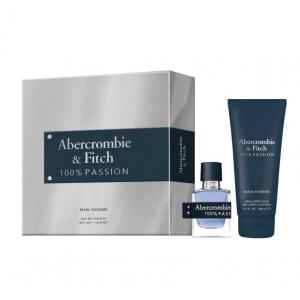ABERCROMBIE & FITCH百分百熱情男性淡香水禮盒