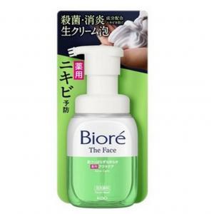 KAO BIORE 奶油泡沫(綠-調理)洗面乳200ML