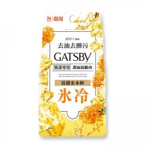 GATSBY潔面濕紙巾(清甜金木樨)34張